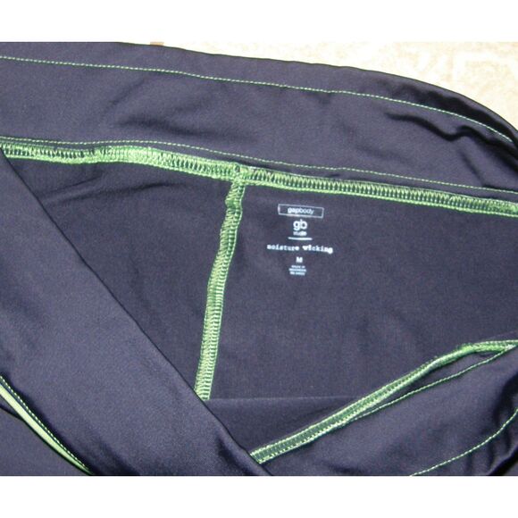 Dark Blue Sz Medium Moisture Wicking Stretchy Athletic Pants Pocket GAP BODY - Picture 2 of 4